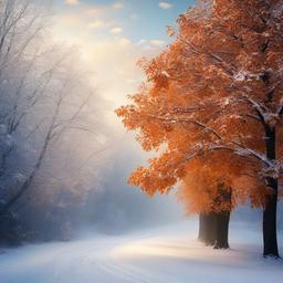 Snow Background Wallpaper - snowy fall background  