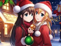 Xmas Anime Wallpaper  