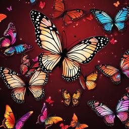 Butterfly Background Wallpaper - butterflies phone background  