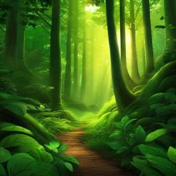 Forest Background Wallpaper - animated background forest  