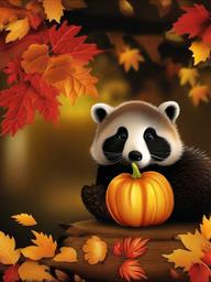 Fall Background Wallpaper - fall animal wallpaper  