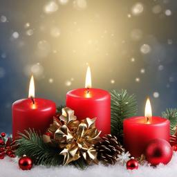 Christmas Background Wallpaper - christmas candles wallpaper  