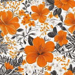 Orange Background Wallpaper - flower orange background  