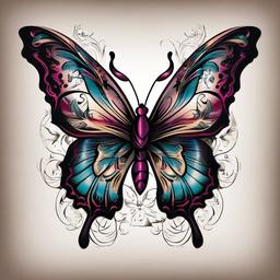 remembrance butterfly tattoos  