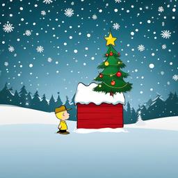 Christmas Background Wallpaper - charlie brown christmas background  