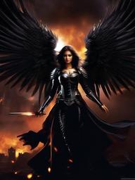 Dark Angel Wallpaper  ,mobile iphone background wallpaper