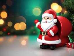 Cute Santa Claus Wallpaper  