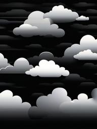 Black Background With Clouds  ,mobile iphone background wallpaper