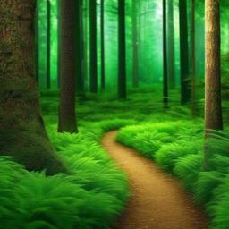 Forest Background Wallpaper - cute forest background realistic  