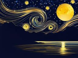 Starry Night Animated Background  