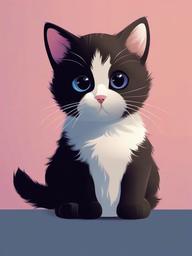 cute cat wallpaper drawing  ,mobile iphone background wallpaper