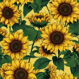 Sunflower Background Wallpaper - sunflower wallpaper simple  