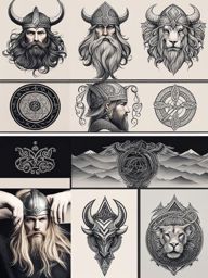 viking tattoo ideas inspired by norse mythology and history. 
