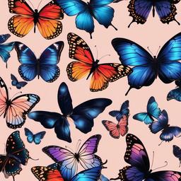 Butterfly Background Wallpaper - aesthetic background butterflies  