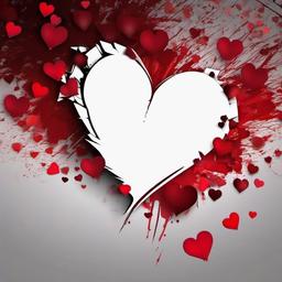 Heart Background Wallpaper - broken heart photo editing background  