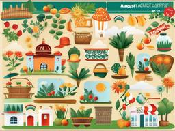 August  clipart