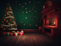 Creepy Christmas Background  