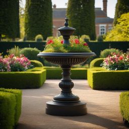 Victorian Formal Garden - Add the elegance of a Victorian formal garden to your landscape. realistic, professional photography, bokeh, natural lighting, canon lens, shot on dslr 64 megapixels sharp focus