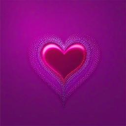 Heart Background Wallpaper - heart purple background  