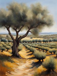 apulian olive groves - capture the tranquility of apulian olive groves in your artwork, with ancient trees and rolling landscapes. 