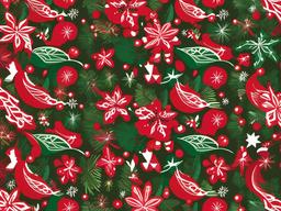 Christmas Print Background  