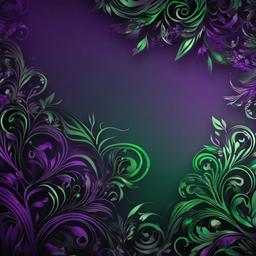 Purple Background Wallpaper - green purple background  