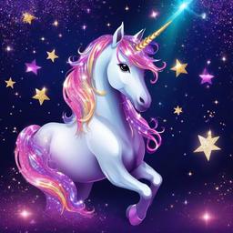 Glitter background - sparkle unicorn wallpaper  