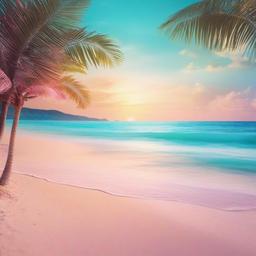 Beach Background Wallpaper - pastel beach background  