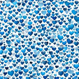 Heart Background Wallpaper - blue heart white background  