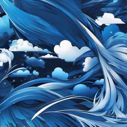 blue anime wallpaper  
