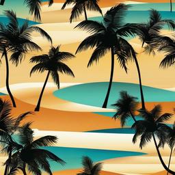 Beach background - coconut tree beach background  