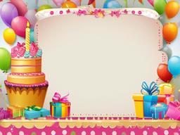 Birthday Background Wallpaper - blank birthday invitation card background  