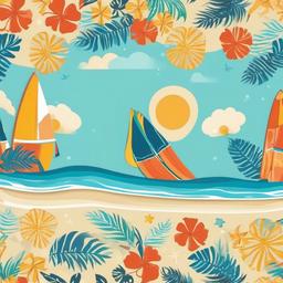 Beach background - beach towel background  