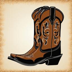 Cowboy Boot  clipart