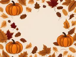 Thanksgiving Wallpaper-A simple, elegant Thanksgiving design, featuring a single, stylized pumpkin or cornucopia.  aesthetic background wallpaper