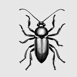 sketch of insects  minimal rough sketch scribbles,doodles,black and white