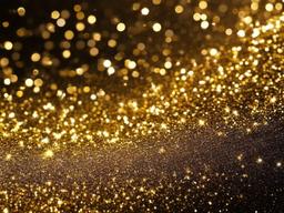 Glitter Wallpaper Golden  