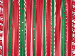 Candy Cane Christmas Background  