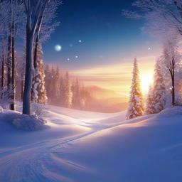 Winter background wallpaper - winter animated background  