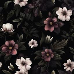 Flower Background Wallpaper - aesthetic dark flower wallpaper  