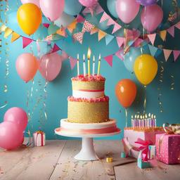 Birthday Background Wallpaper - custom birthday backdrop  