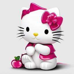 Cat Background Wallpaper - hello kitty with white background  