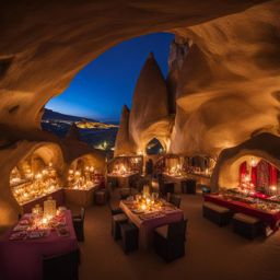 mystical bazaar in the caves of cappadocia 