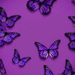 Purple Background Wallpaper - aesthetic purple butterfly wallpaper  