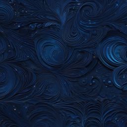 Dark Blue Wallpaper - Mystical Midnight Blue Galaxy  intricate patterns, splash art, wallpaper art