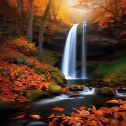 Fall Background Wallpaper - beautiful water fall wallpaper  