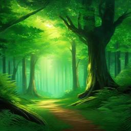 Forest Background Wallpaper - anime backgrounds forest  