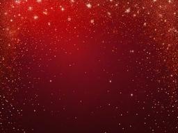 Red Christmas Glitter Background  