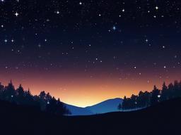 Night Sky With Stars Background  ,desktop background wallpaper