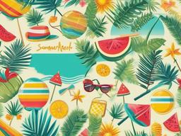 Summer Holiday Wallpaper  background